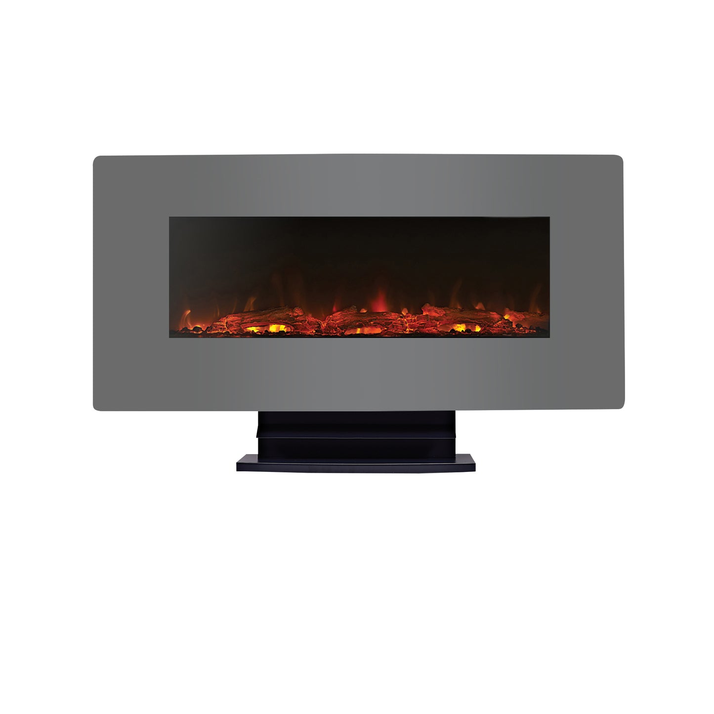 Eko Fires 1120 Grey Glass Electric Fire