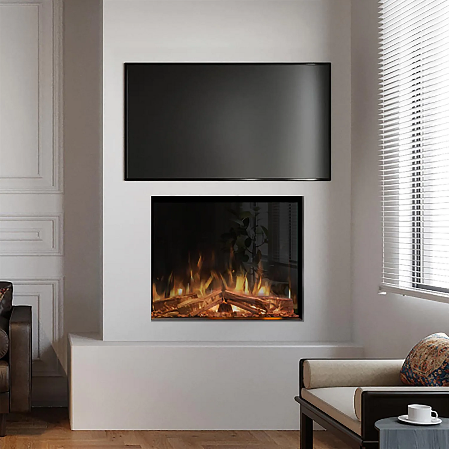 Aura fires Sinton 800FD Smart Built-In Electric Fire.