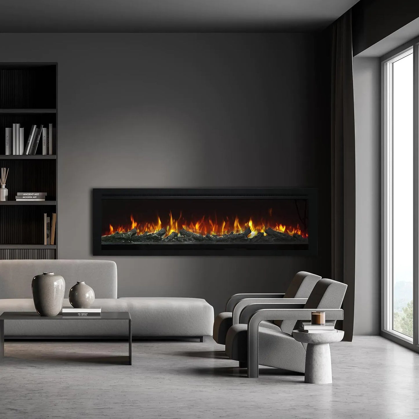 Aura Fires DRAYTON 60 - Black