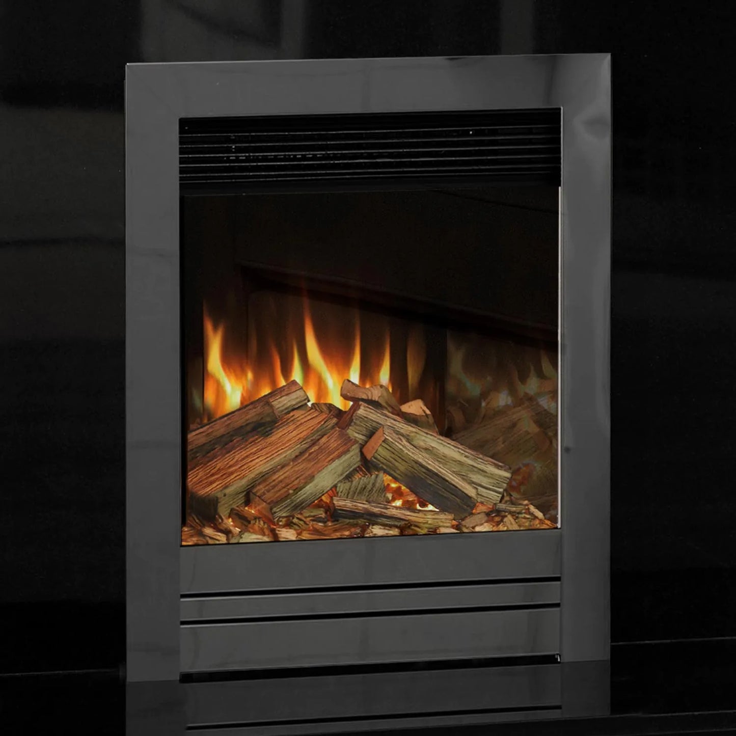 Aura Fire Abberley Full Dept- Brass - C1 - Electric Fire