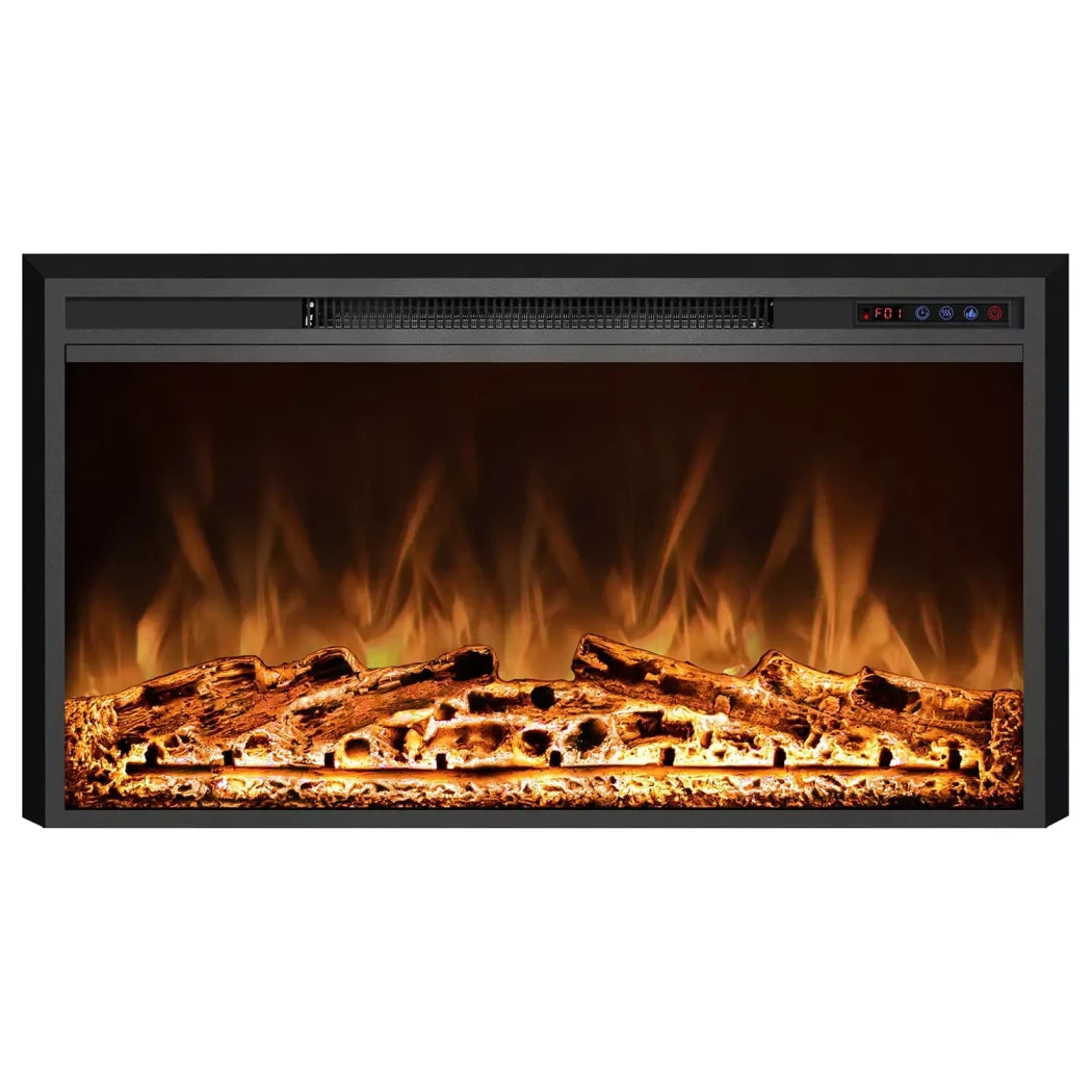 Pyrope Electric Fireplace Insert - 90 cm