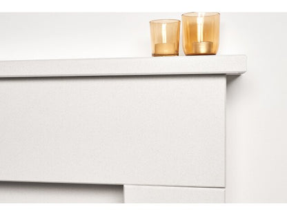 Adam Lomond White Marble Fireplace