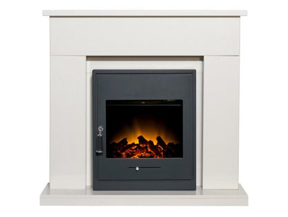Adam Lomond White Marble Fireplace