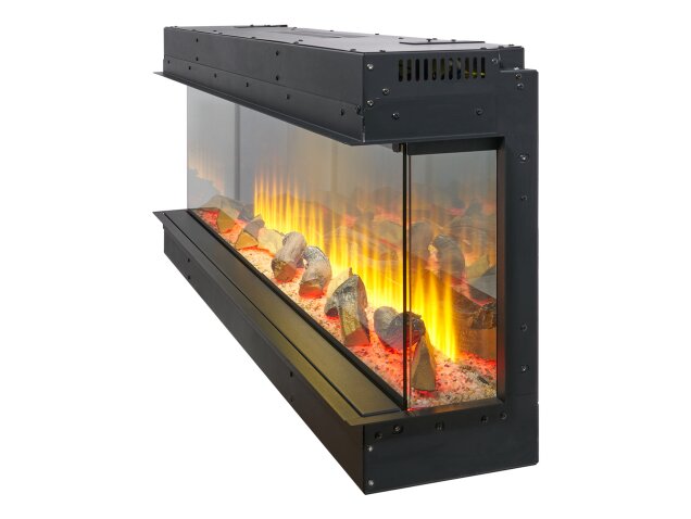 Adam Sahara Panoramic Media Wall Electric Fire