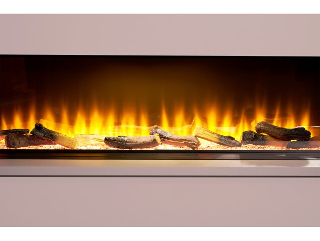Adam Sahara Panoramic Media Wall Electric Fire