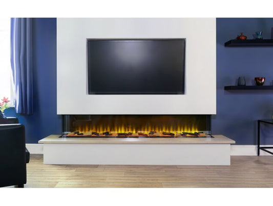 Adam Sahara Panoramic Media Wall Electric Fire
