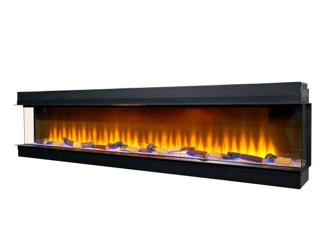 Adam Sahara Panoramic Media Wall Electric Fire