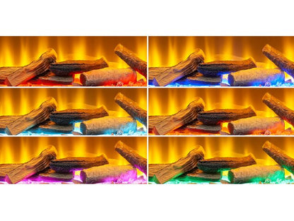 Acantha Aspire 50 Panoramic Media Wall Electric Fire