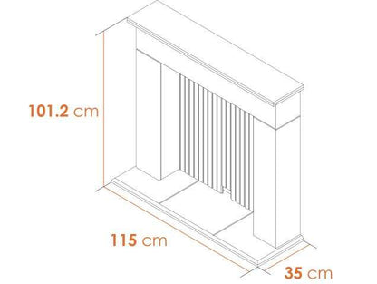 Adam Innsbruck Stove Fireplace