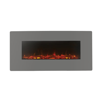 Eko Fires 1120 Grey Glass Electric Fire