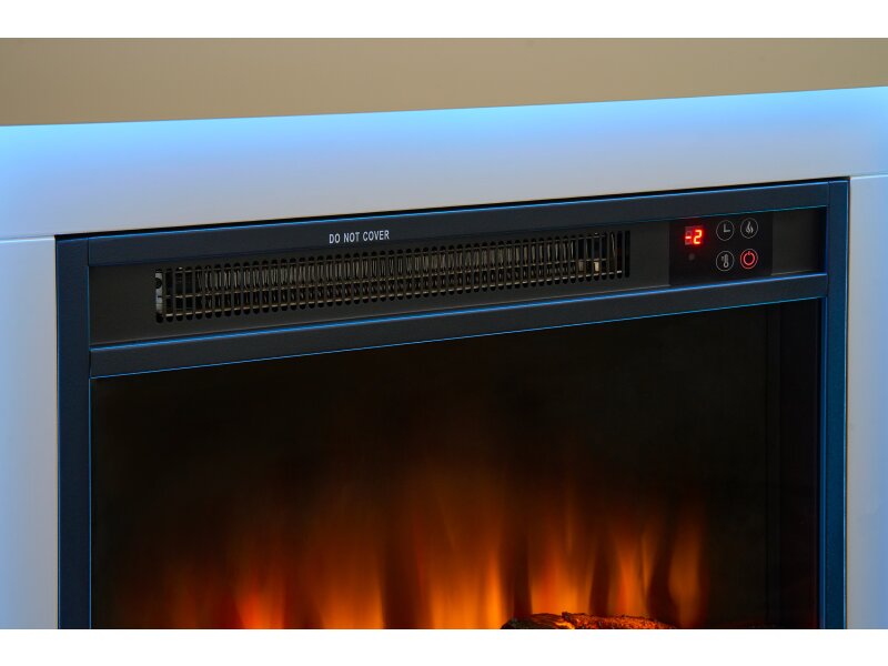 Sureflame Salisbury Electric Fireplace Suite in Pure White, 32 Inch