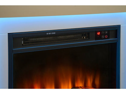 Sureflame Salisbury Electric Fireplace Suite in Pure White, 32 Inch