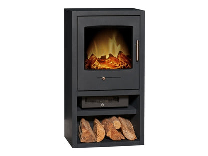 Adam Bergen XL Electric Stove – Charcoal Grey