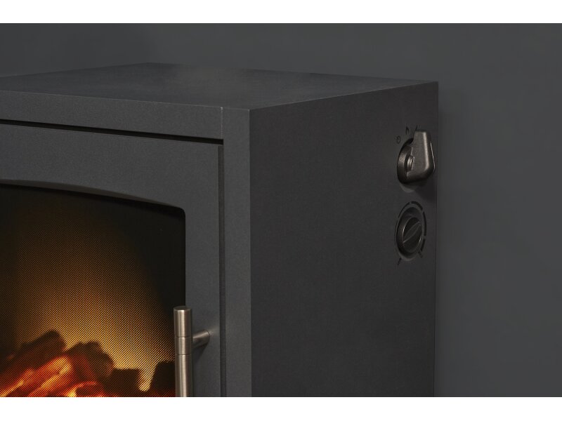 Adam Bergen XL Electric Stove – Charcoal Grey