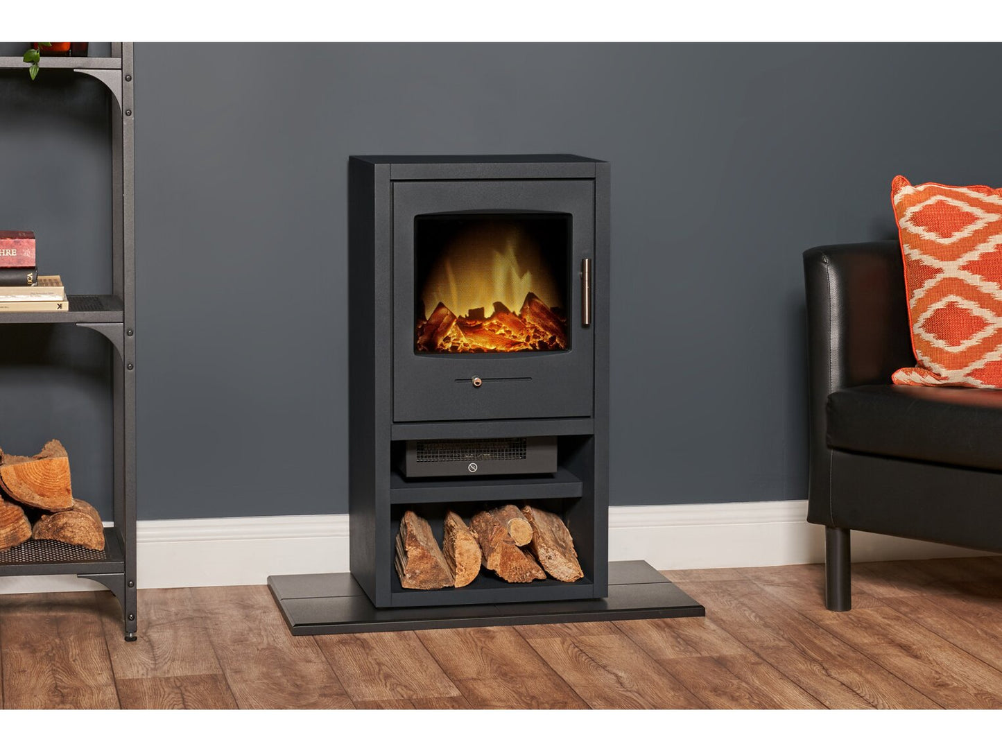 Adam Bergen XL Electric Stove – Charcoal Grey