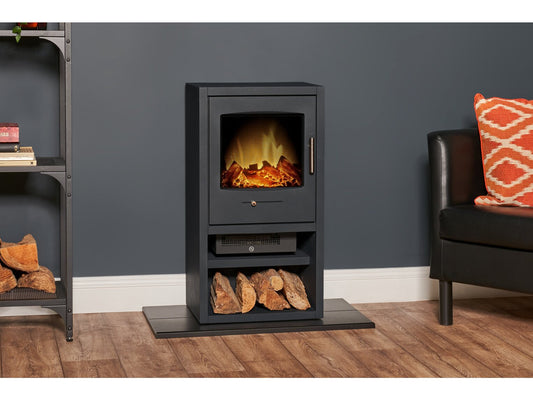 Adam Bergen XL Electric Stove – Charcoal Grey