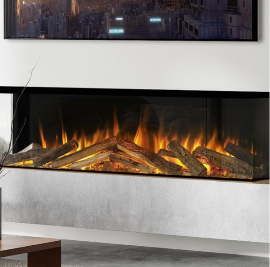 Aura Fires Sinton 1500 FD Glass Fronted Electric Fire