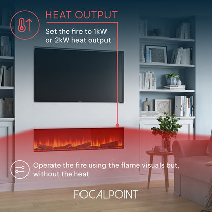 Focal Point Fires Eccentra 1250 Electric Fire