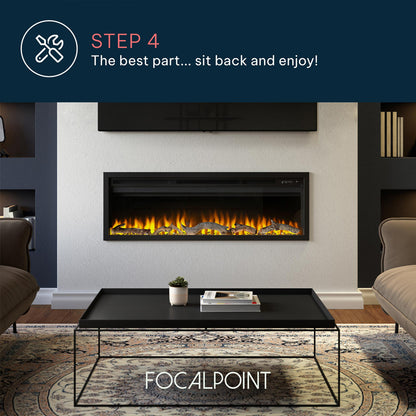 Focal Point Fires Sasanoa 60" Electric Fire