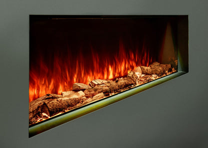 Hunter Electric EF60 Inset Fireplace With 3-Way LED Lighting