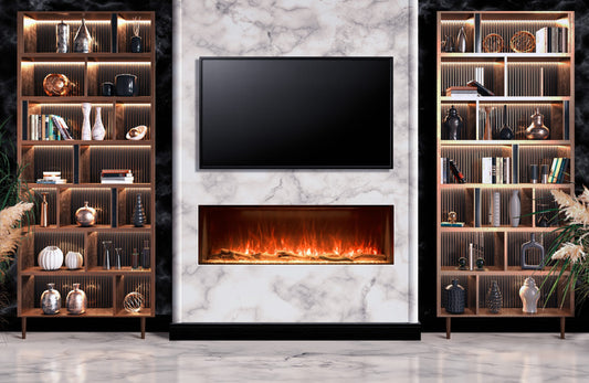 Hunter Electric EF50 Inset Fireplace With 3-Way LED Lighting