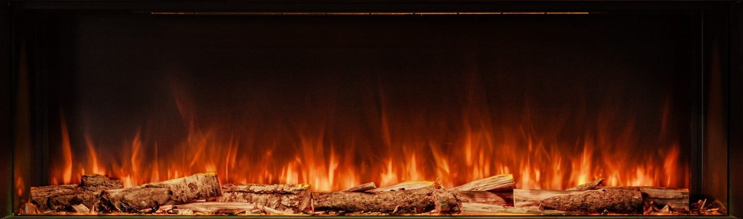 Hunter Electric EF60 Inset Fireplace With 3-Way LED Lighting