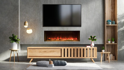 Hunter Electric EF60 Inset Fireplace With 3-Way LED Lighting
