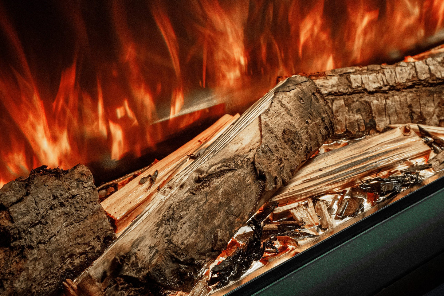 Hunter Electric EF50 Inset Fireplace With 3-Way LED Lighting