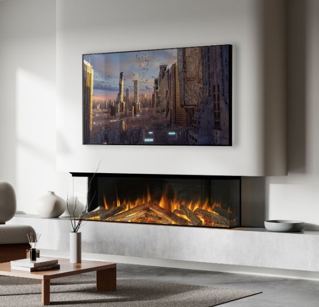 Aura Fires Sinton 1500 FD Smart Built-In  Electric Fire