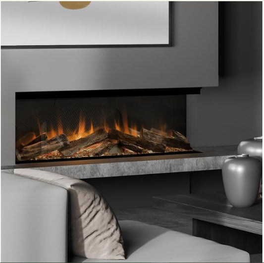 AURA FIRES KINVER 1000 SL DELUXE - COTSWOLD LOGS                       uploaded