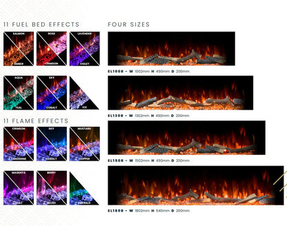 Ellere EL130R Built-in Electric Fire