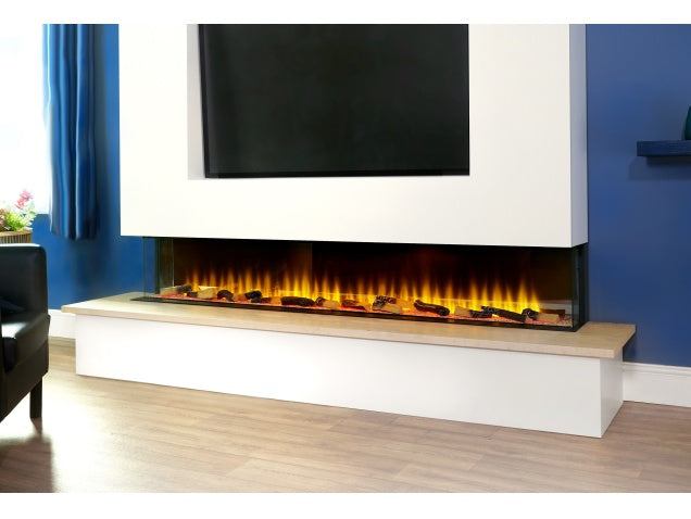 Adam Sahara Panoramic Media Wall Electric Fire