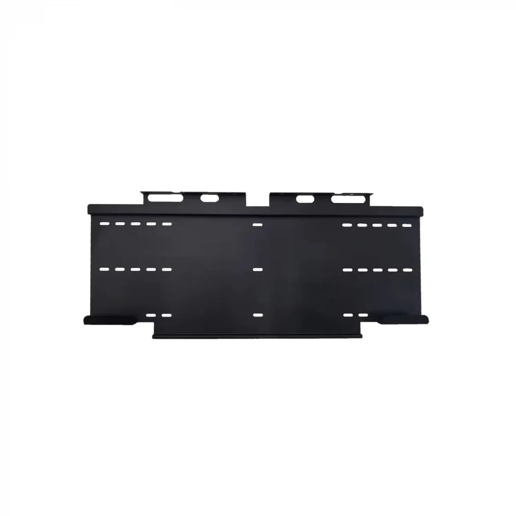 Azurite Wall-Mounted Electric Fireplace - Black - 182 cm