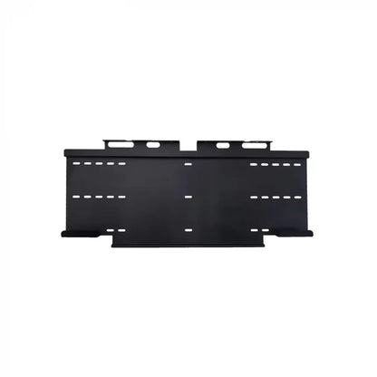 Azurite Wall-Mounted Electric Fireplace - Black - 182 cm