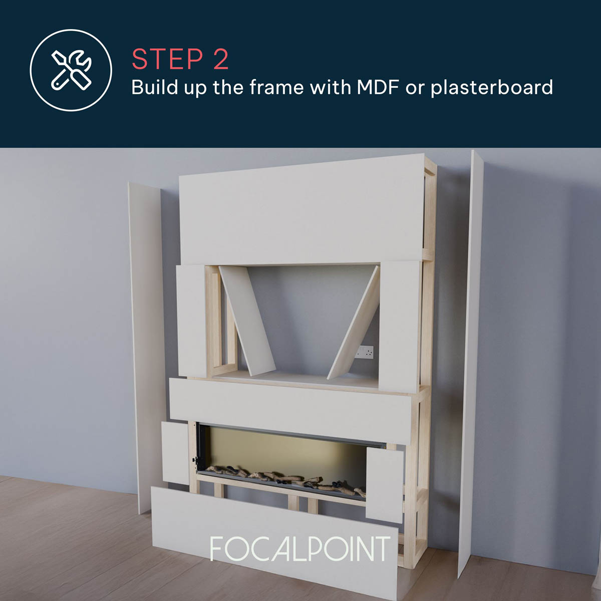 Focal Point Fires Sasanoa 40" Electric Fire