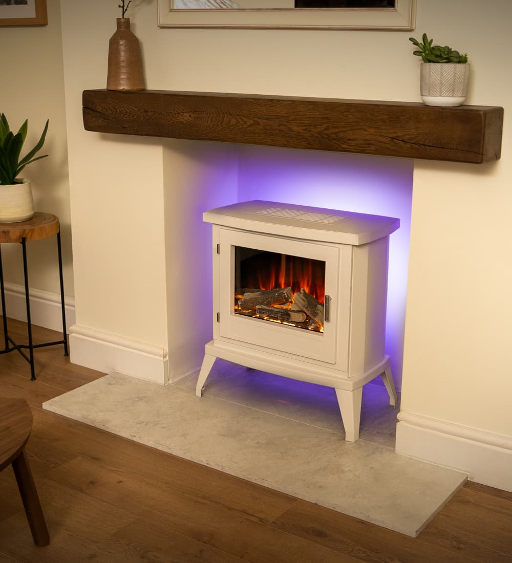Focal Point Brocton Electric Stove - WHITE