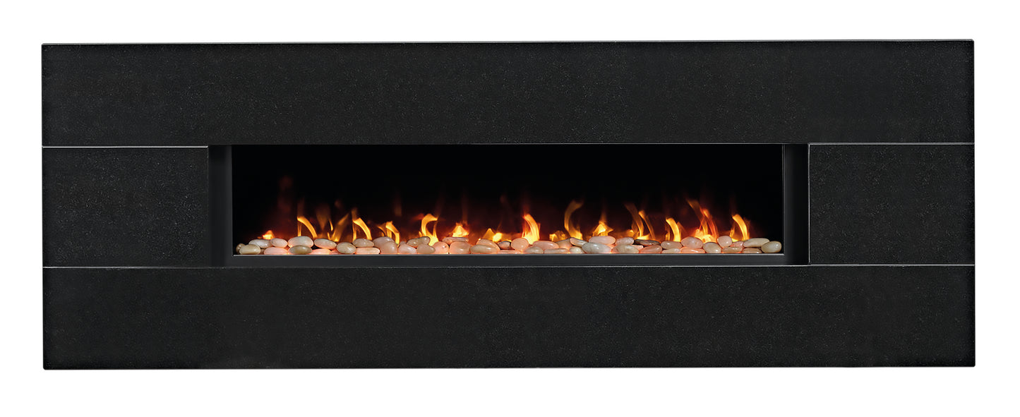 Eko Fires 1190 Wall Mounted Electric Fire - Granite & Limestone Finish