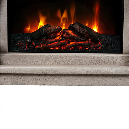 Logi - Electric Fireplace in Polystone