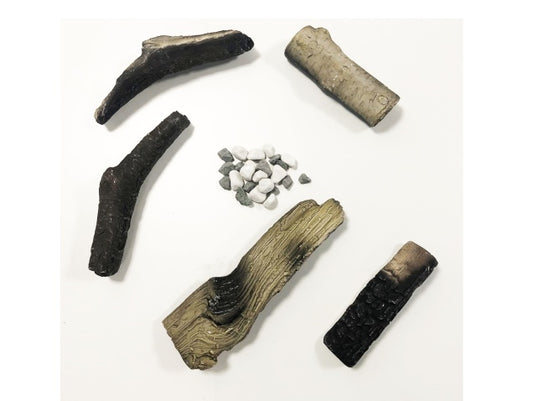 Fuel Bed Set for Media Wall Fire