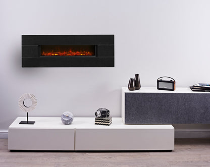 Eko Fires 1190 Granite Electric Fire - Granite Fascia