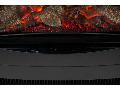 Sureflame Keston Freestanding Electric Stove - Traditional Black Woodburner Style Fireplace