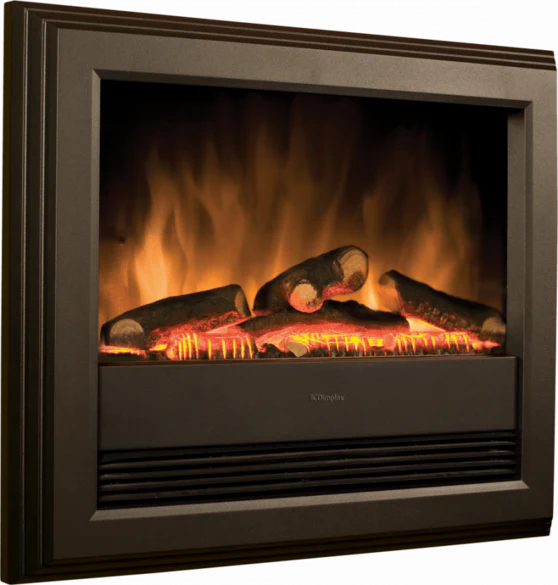 Dimplex Bach Wall Mounted Fire Dark Grey 2kw