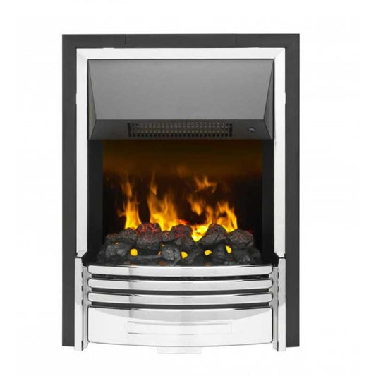Dimplex Pomona Optimyst Electric Inset Fire - Chrome
