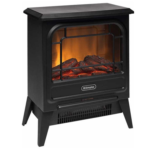 Dimplex MicroStove Freestanding Optiflame Electric Stove Fire - Black