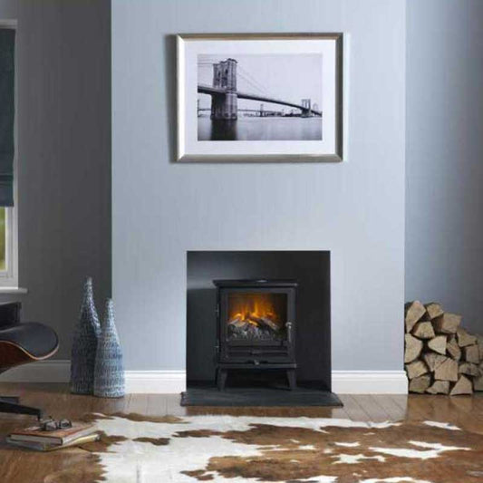 Dimplex Willowbrook Freestanding Optimyst Electric Stove Fire - Black