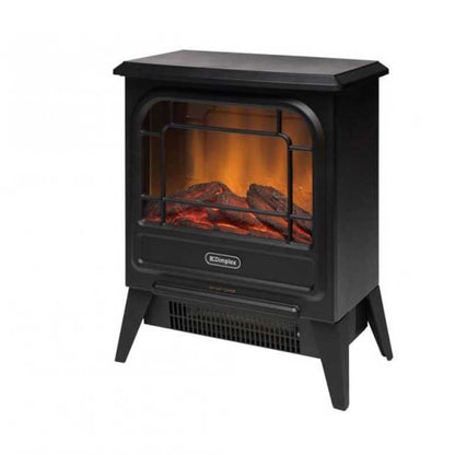Dimplex MicroStove Freestanding Optiflame Electric Stove Fire - Black