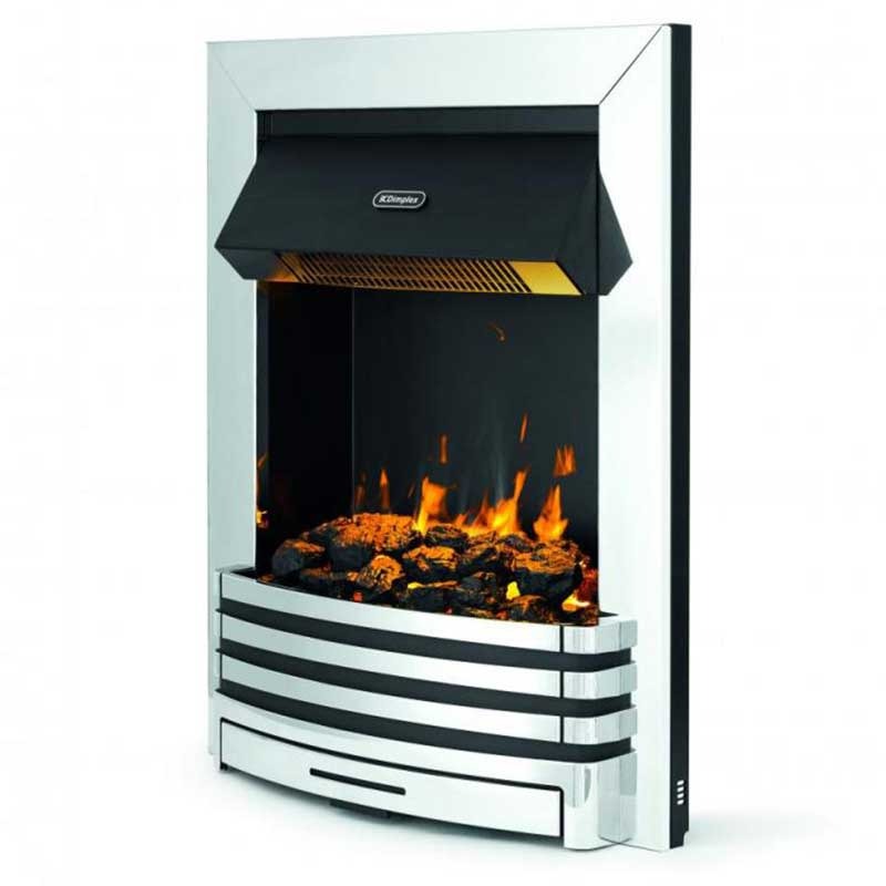 Dimplex Penngrove Chrome Optimyst Inset Electric Fire
