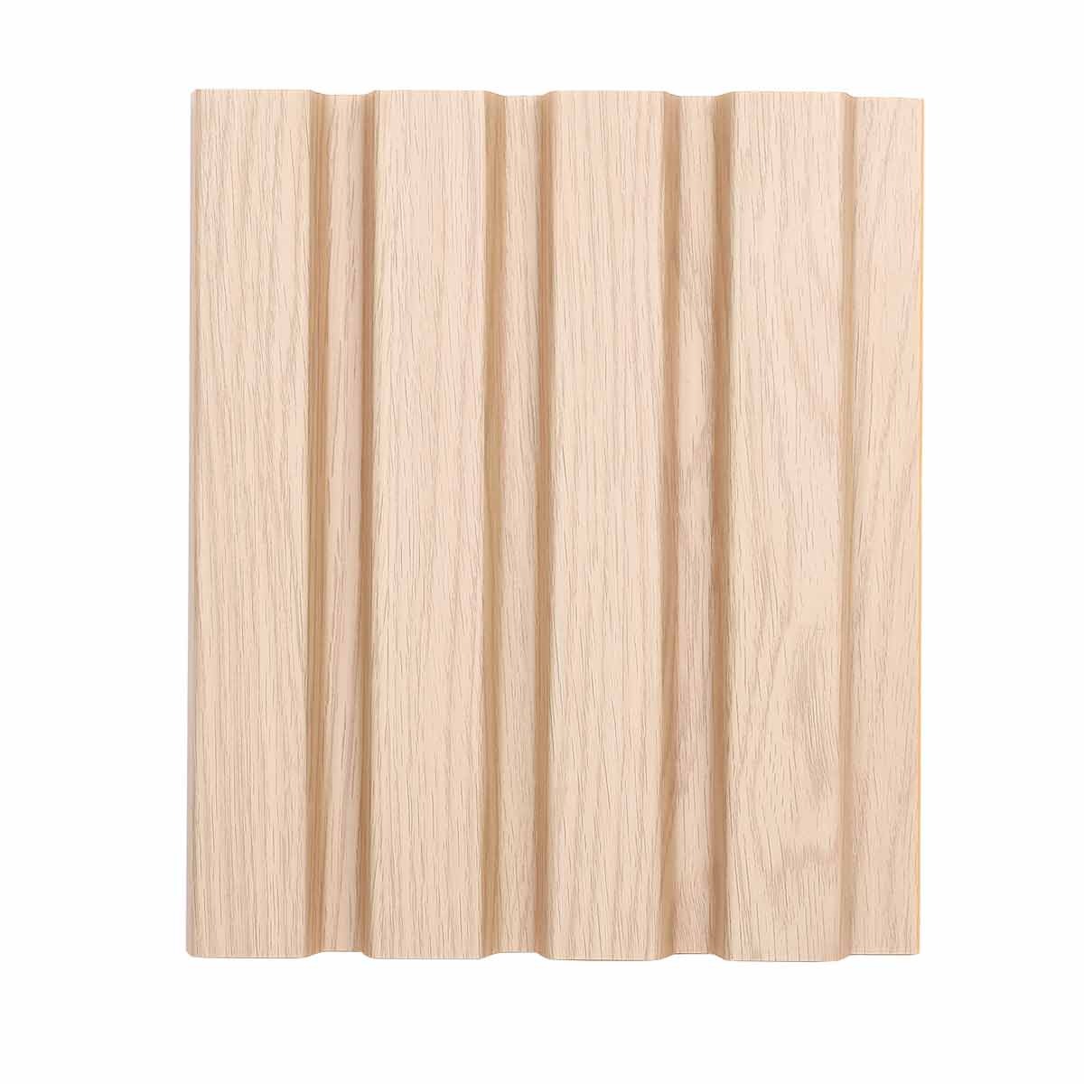 Fuse Acoustic Wooden Slatted Wall Panel in Walnut Effect, 2.4m x 0.6m
