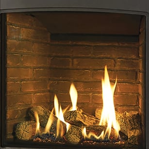 Adam Woodhouse Electric Stove in Black