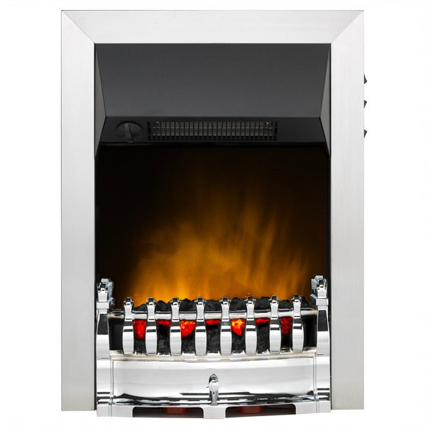 Dimplex Balmoral Ecolite Brass inset  Electric Fire